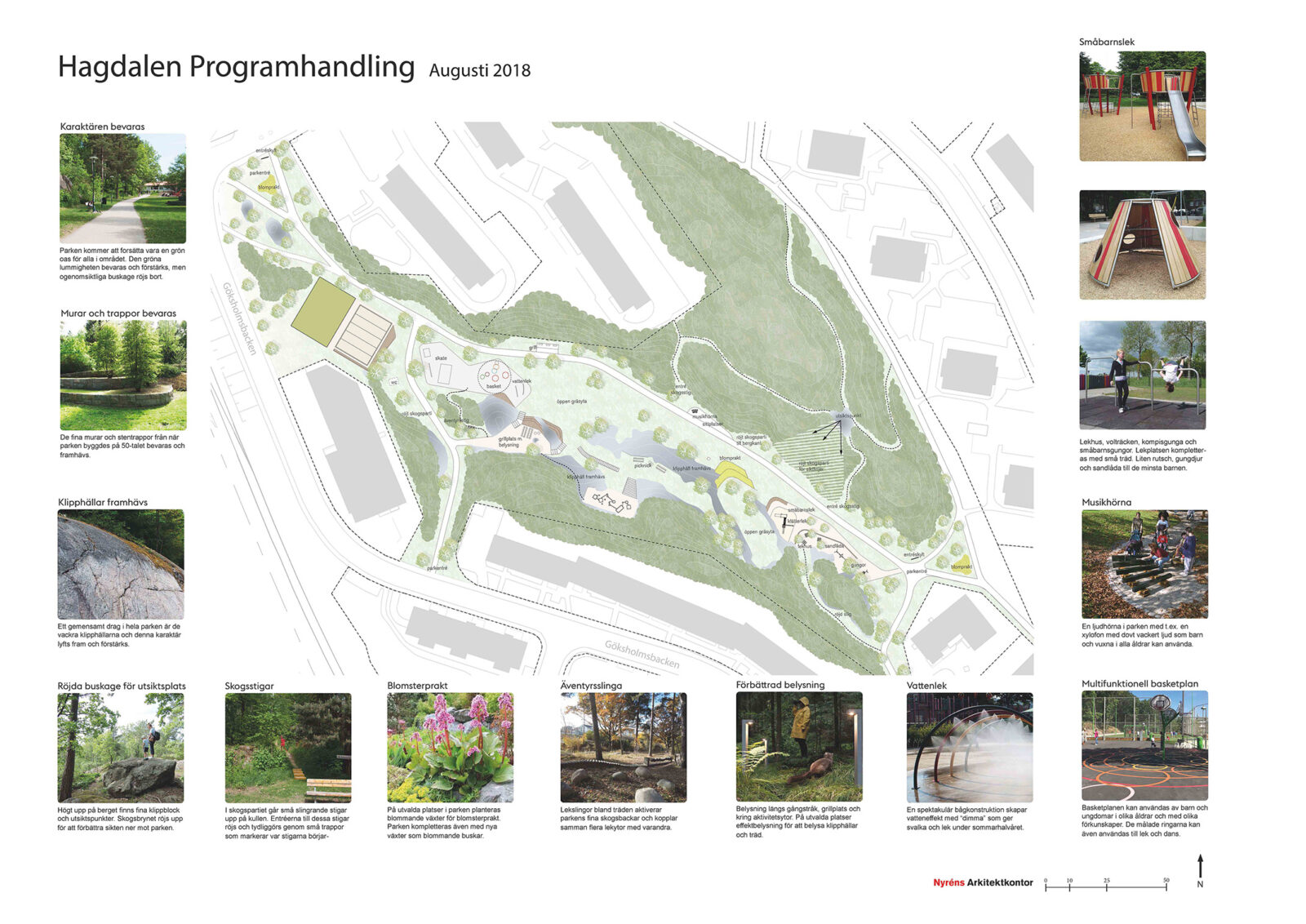 Hagdalen, Nyréns arkitektkontor.