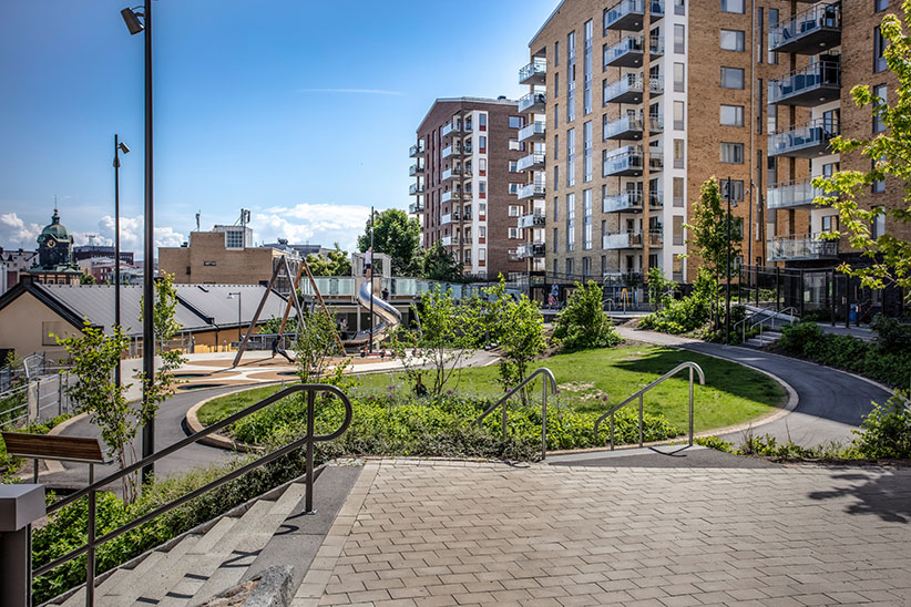 Hemvärnets park, Tengbom. Foto: Patrik Ekenblom.