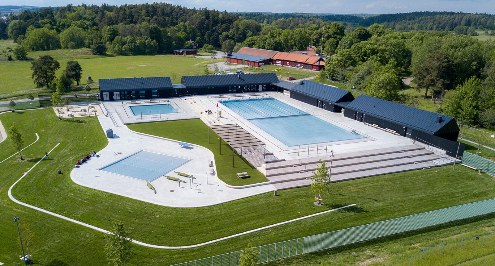 Järva friluftsbad, LAND arkitektur. Foto: Antonius van Arkel.