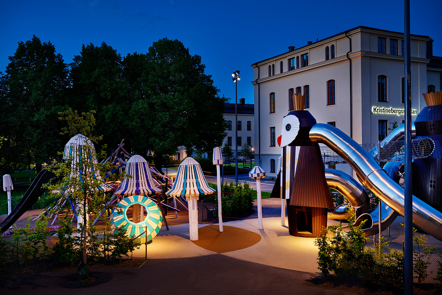 Kristinebergs slottspark, Nivå landskapsarkitektur. Foto: Anders Thessing.