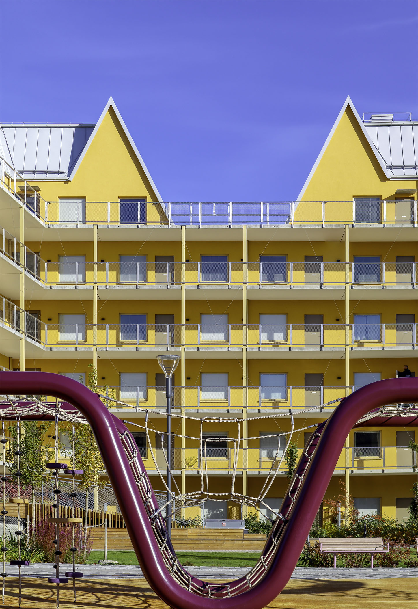 Östra Salabacke Magnoliaparken, Tengbom. Foto: Edvin Eriksson.