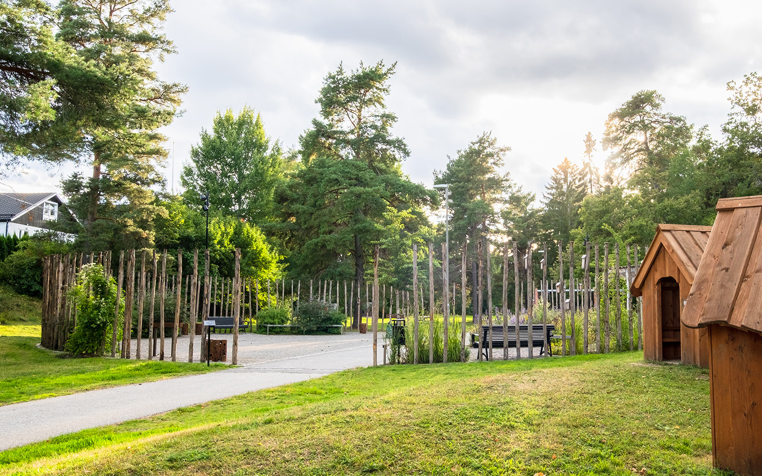 Rosendalsparken, Cedervall arkitekter. Foto: Ella Sonesson.
