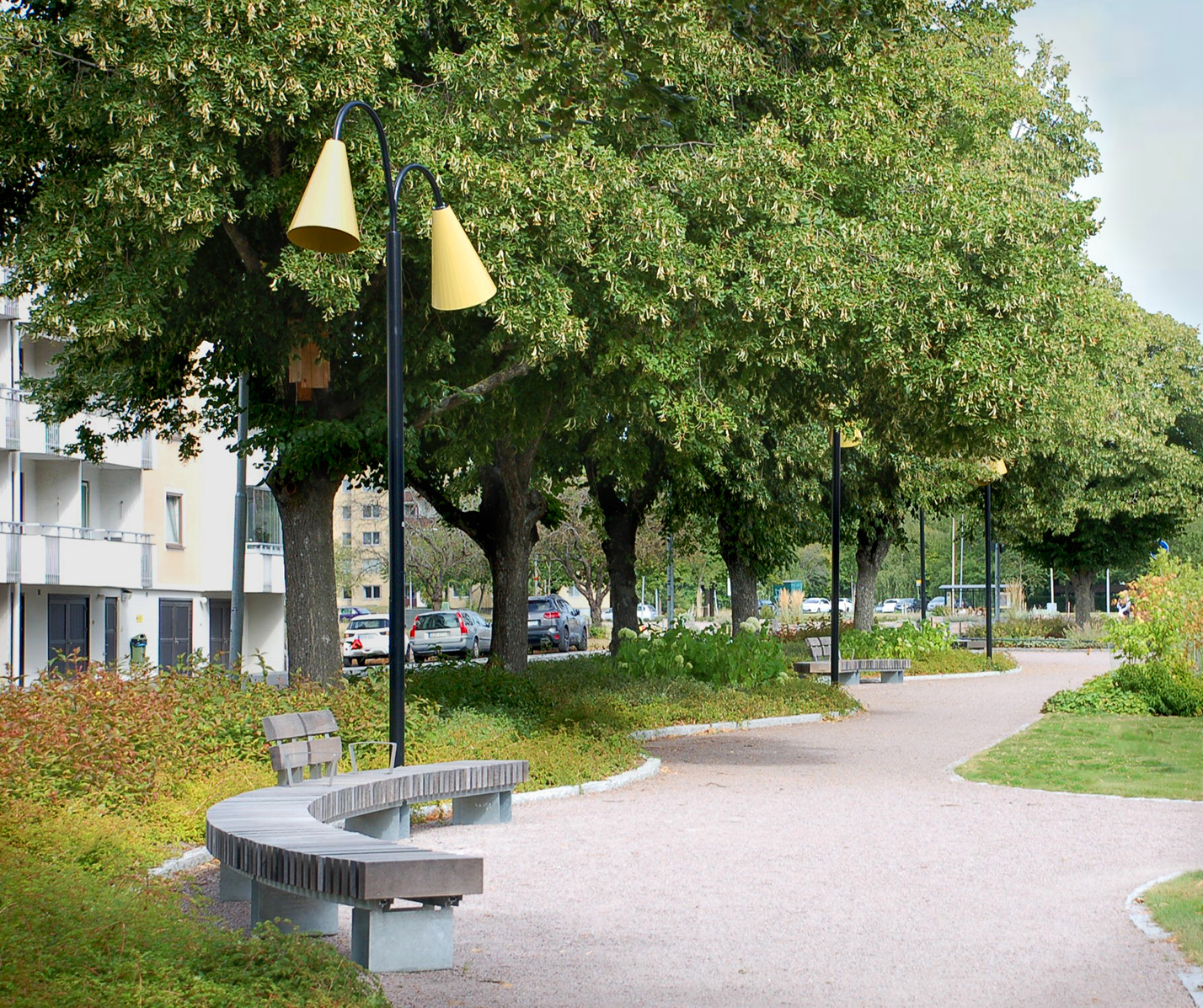 Östra Salabacke Snickarplan, Tengbom. Foto: Linn Abrahamsson.