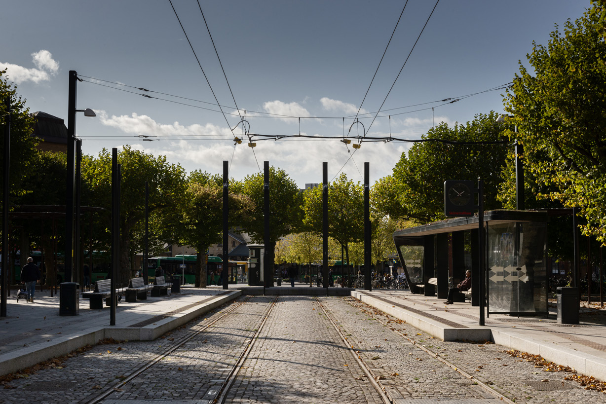 Spårvagen Lund C-ESS, Afry. Foto: Werner Nystrand.