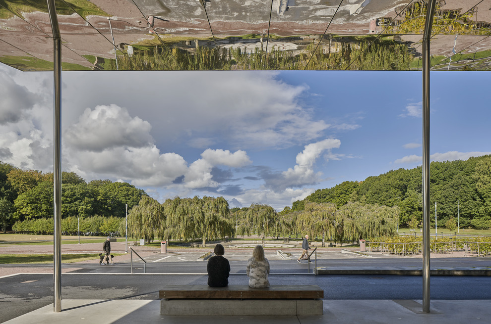 Slottsskogsvallens entrépark, Nyréns Arkitektkontor. Foto: Åke E:son Lindman..