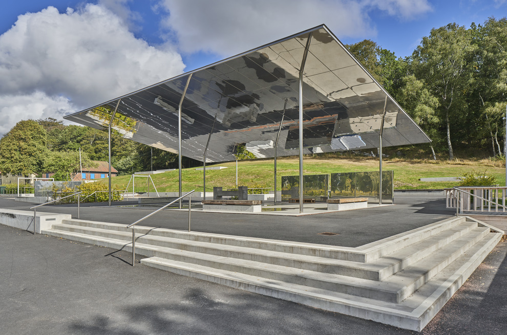 Slottsskogsvallens entrépark, Nyréns Arkitektkontor. Foto: Åke E:son Lindman..