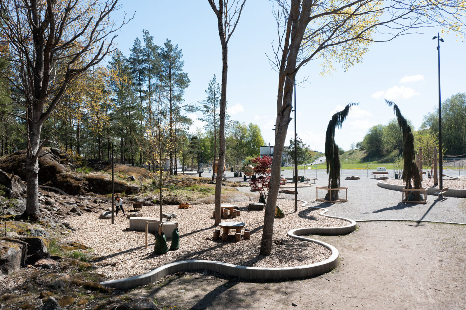 Vårbergstoppen Äventyret/Sagoskogen, LAND arkitektur. Foto: Ulf Lundin.