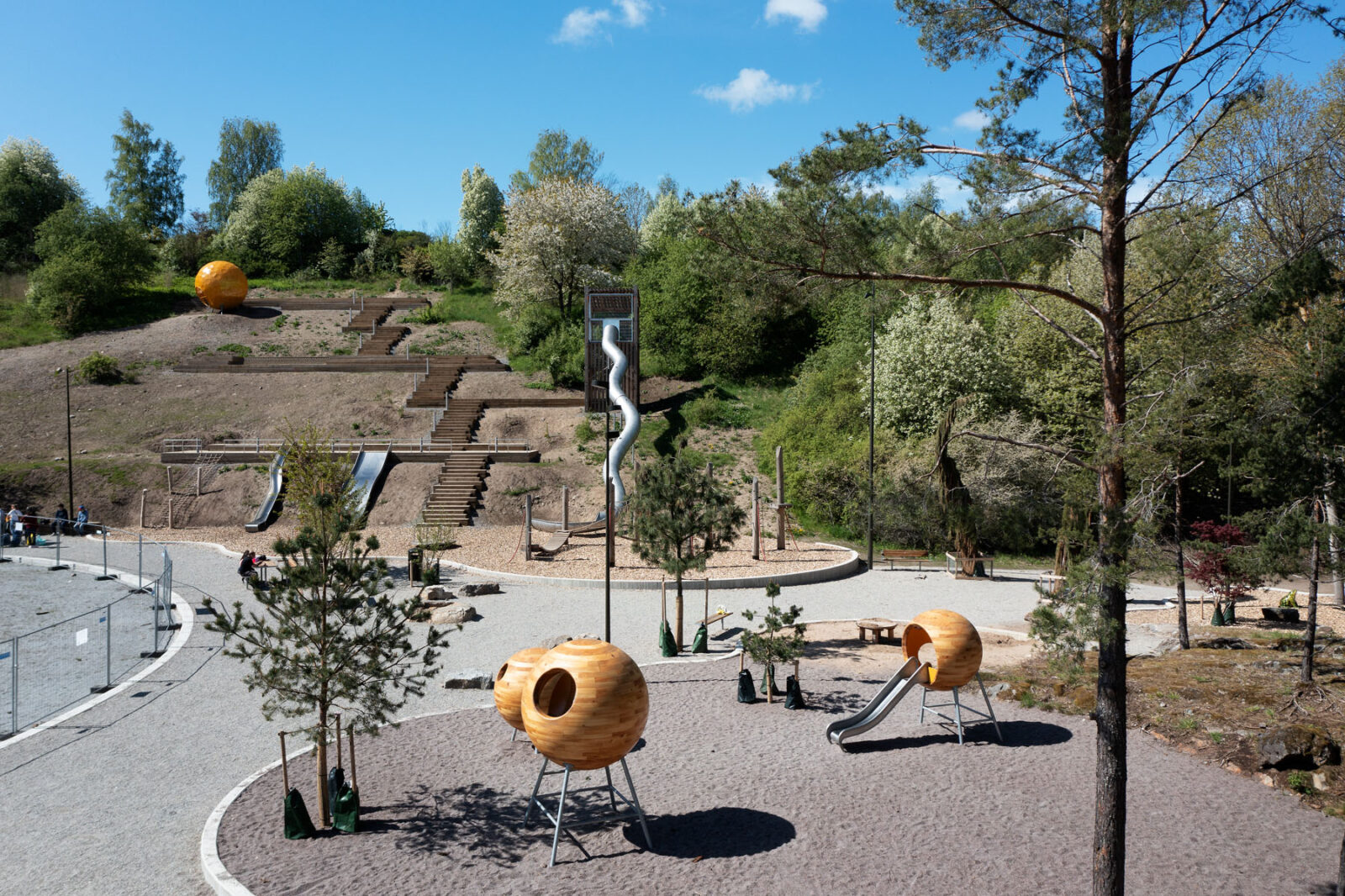 Vårbergstoppen Äventyret/Sagoskogen, LAND arkitektur. Foto: Ulf Lundin.
