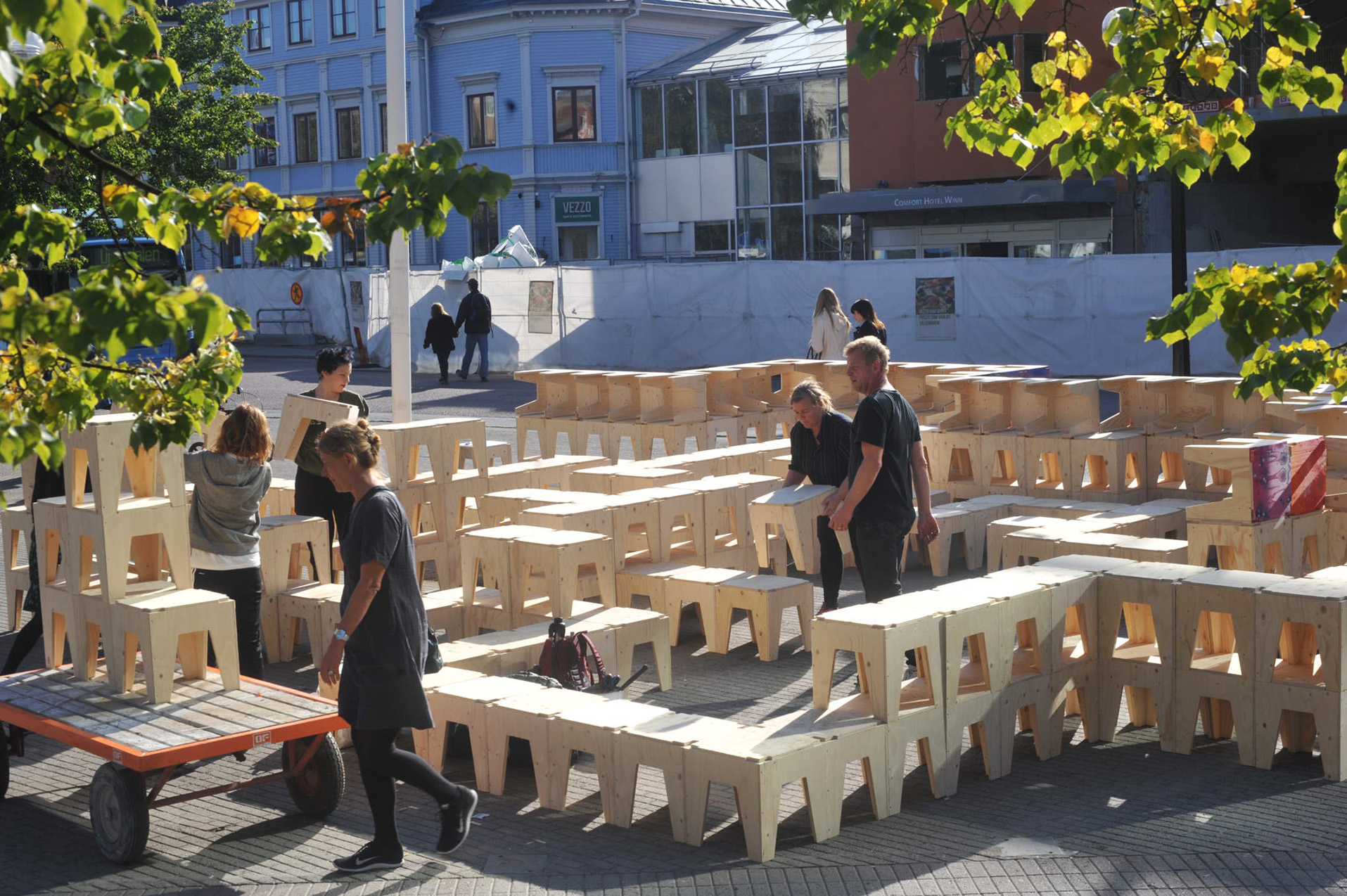 Vasaplan - Väntans torg, Nivå landskapsarkitektur. Foto: Anders Karlén. Vasaplan - Väntans torg, Nivå landskapsarkitektur. Foto: Anders Karlén.