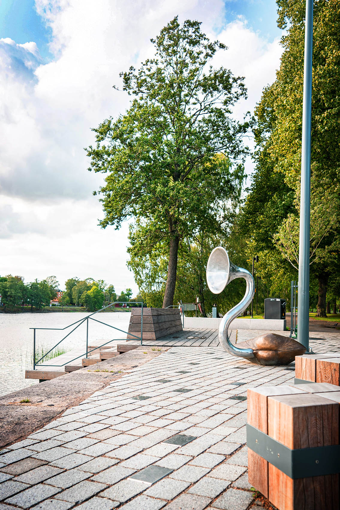 Älvpromenaden, Tengbom. Foto: Felix Gerlach.