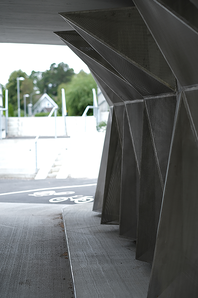 Origamitunnel, Landskapslaget. Foto: Carlos Valencia.