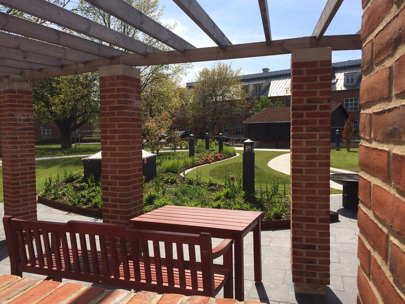 Brandstationen i Lund, Svenska Landskap AB. Foto: Ann-Sofi Högborg.