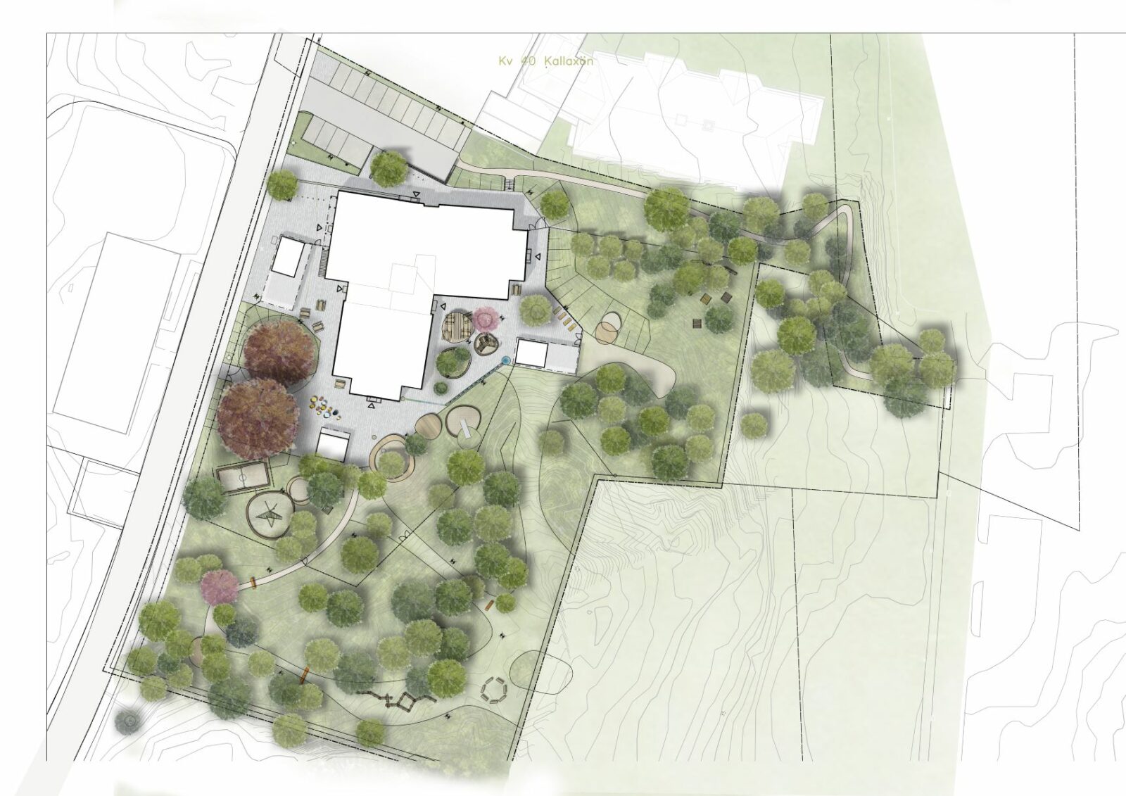 Hoppet förskola, Mareld landskapsarkitekter.