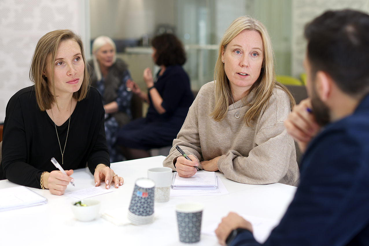 Deltagare på en av Sveriges Arkitekters kurser. Foto: Sören Andersson.