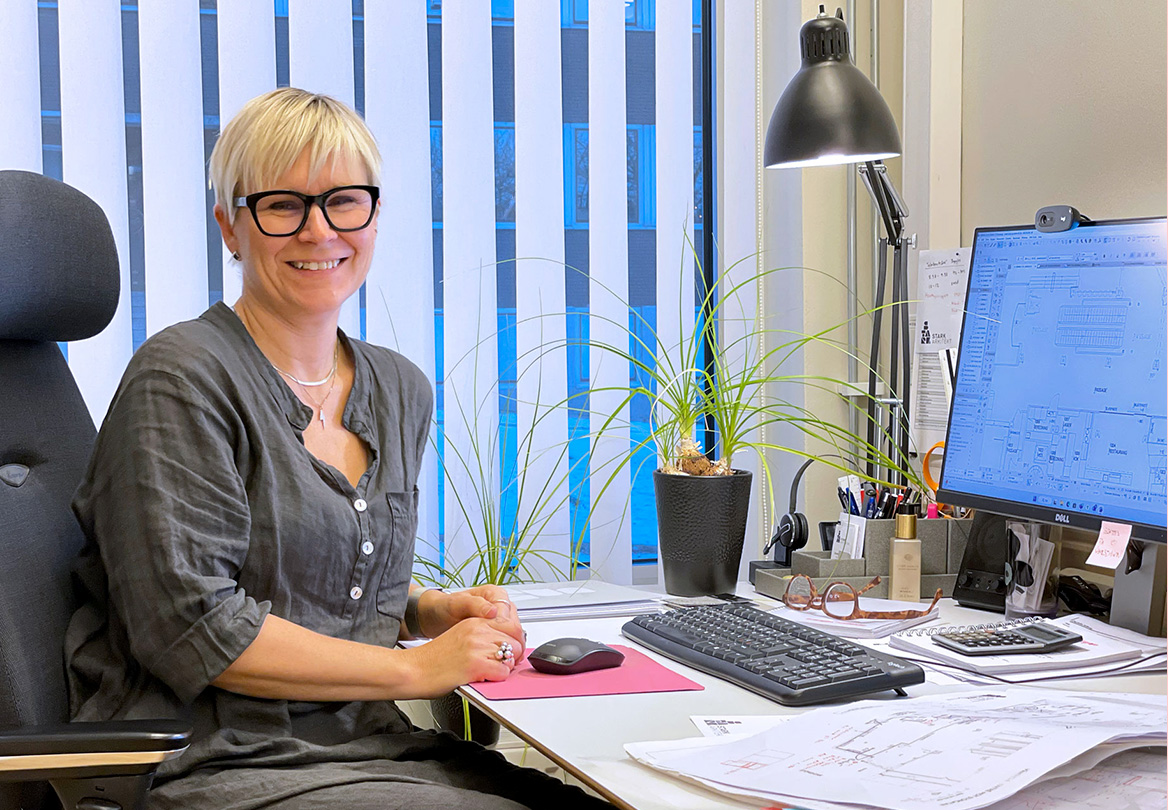 Charlotta Selberg, ansvarig arkitekt SAR/MSA och delägare på Stark Arkitekter.