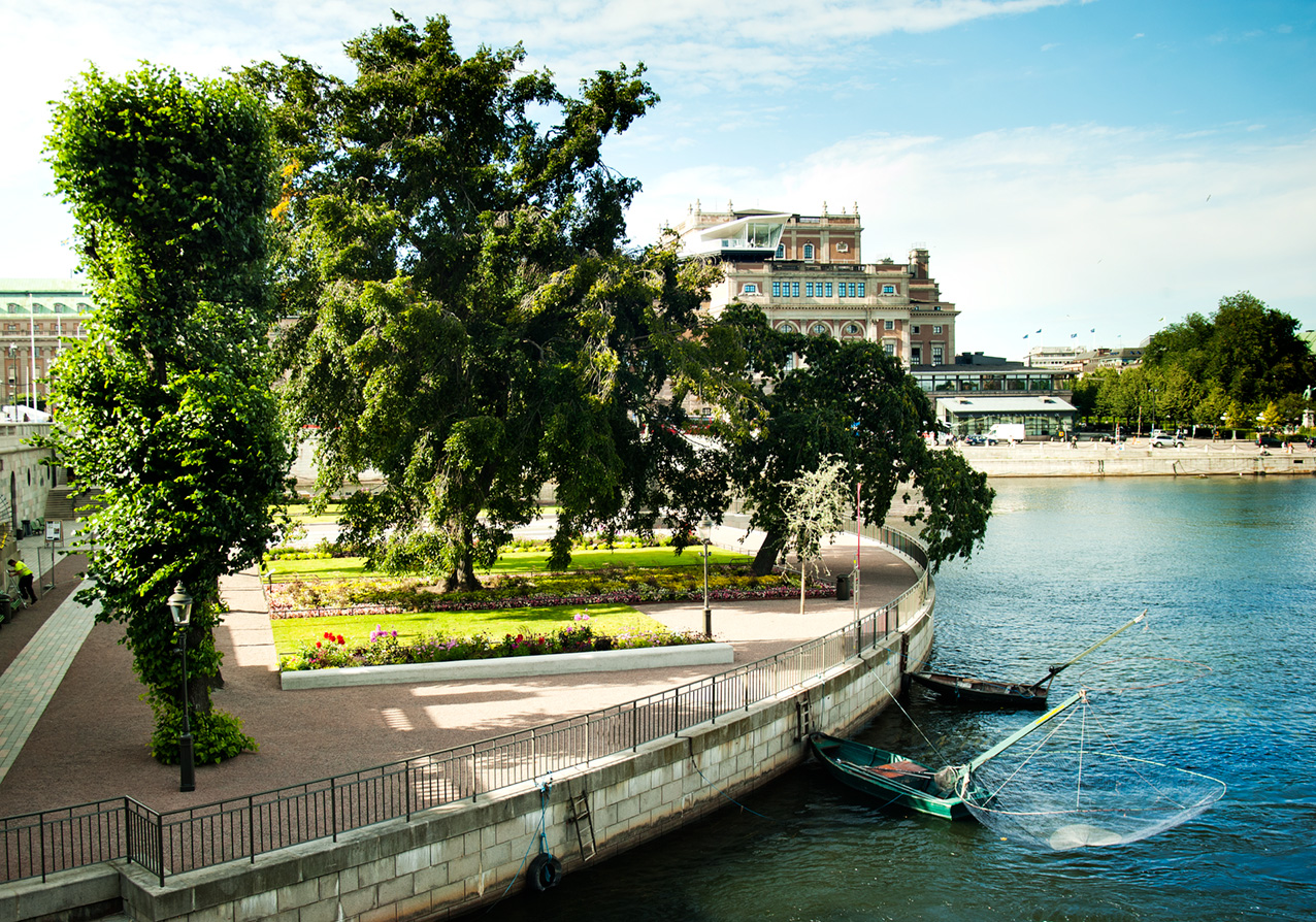 Strömparterren, Stockholm. Foto: Vidar Sörman