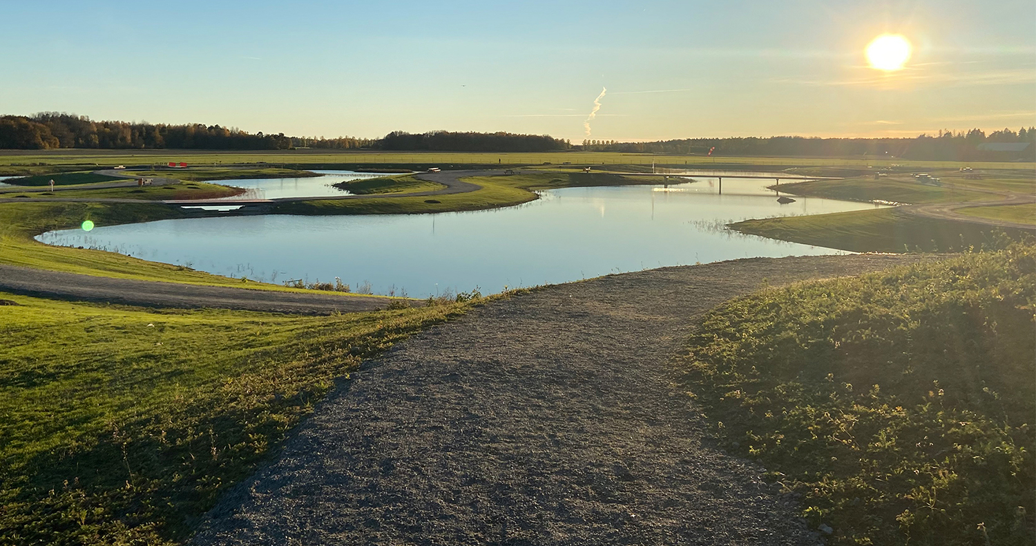 Johannisbergs våtmarkspark, Topia Landskapsarkitekter. Foto: Kristoffer Backman.