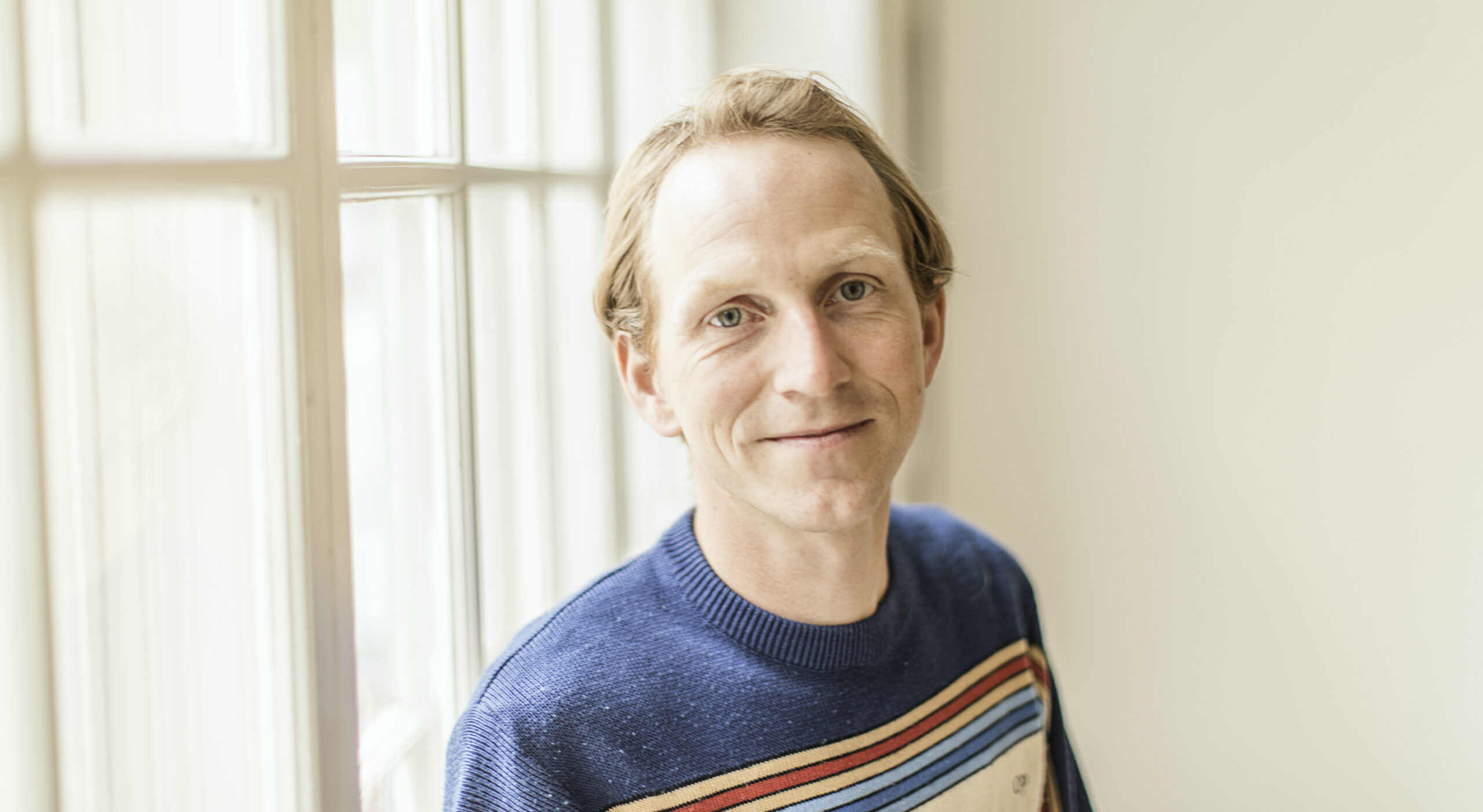 Porträtt på Sven Blume.