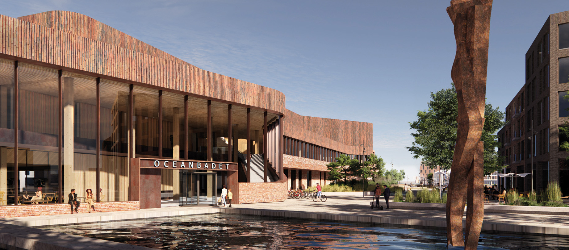 Oceanbadet, förslag Niveau+.