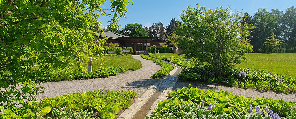 Södra kyrkogården, Strängnäs. Vinnare av Södermanlands arkitekturpris 2020.