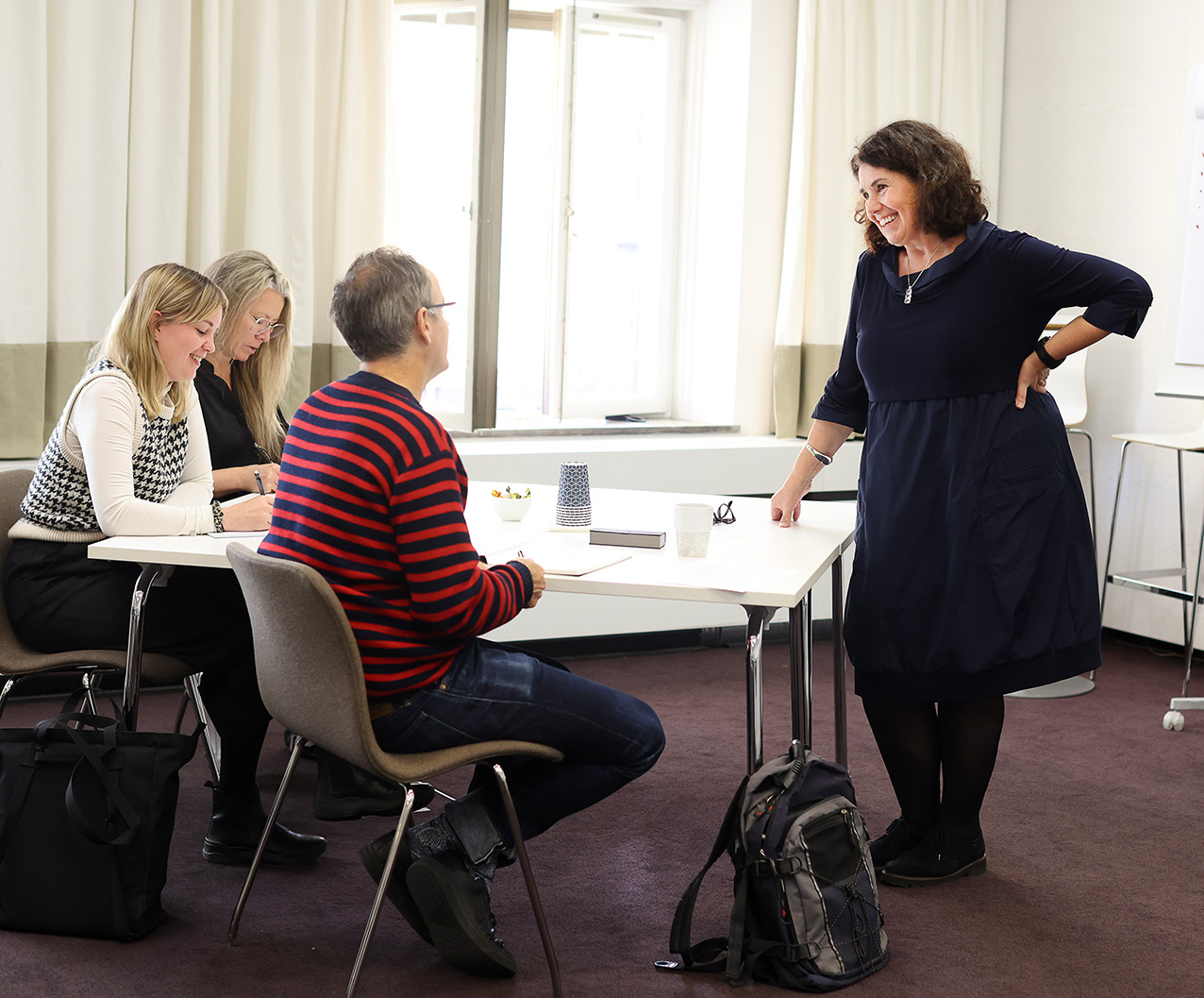 Kurs på Sveriges Arkitekters kansli i Stockholm. Foto: Sören Andersson.
