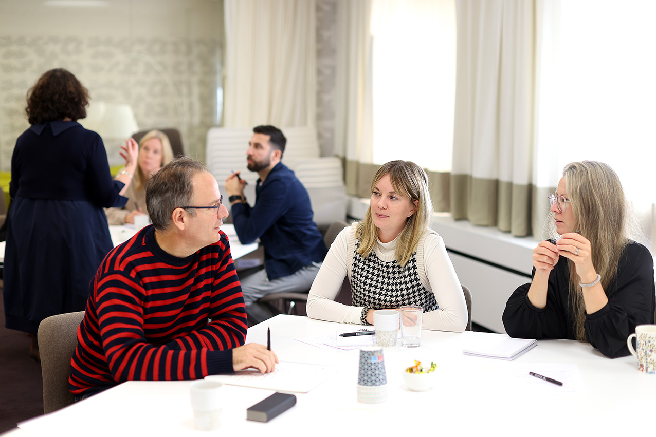 Kurs på Sveriges Arkitekters kansli i Stockholm. Foto: Sören Andersson.