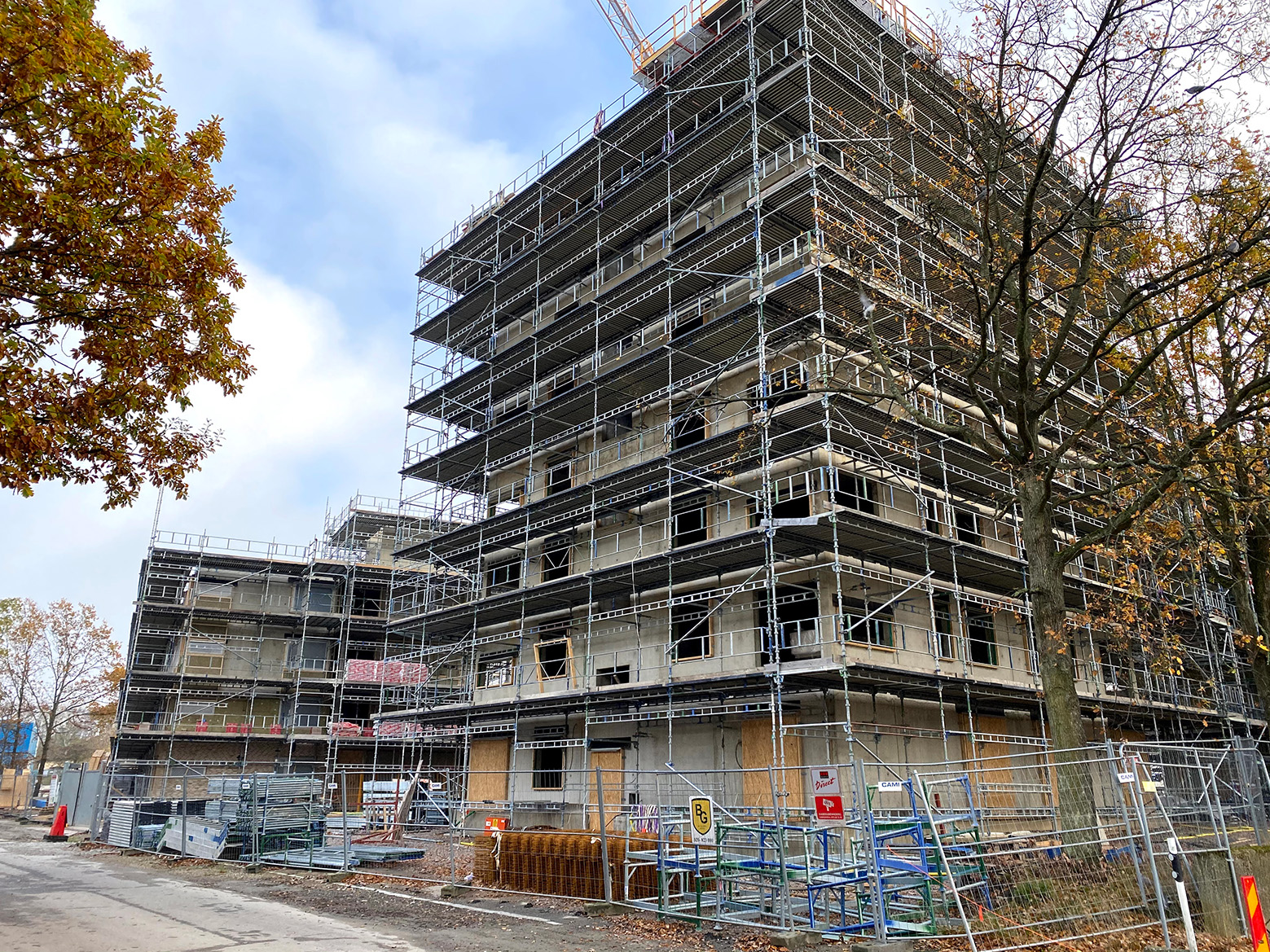 Bostadsbygge i Lund. Foto: Anders Regnell