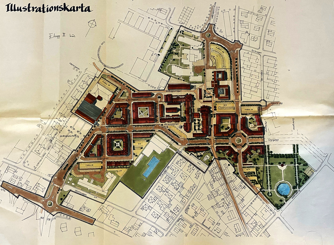 Staffanstors kommun vinner första Planpriset 1992. Bild: Arkitekt SAR Peter Broberg.