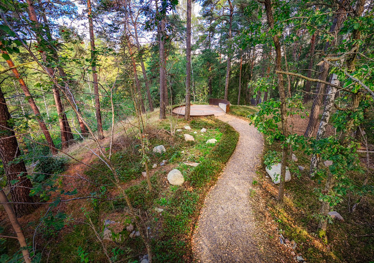Järva minneslund, Stockholm. Foto: Alexander Assal.