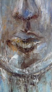 Abstract Painting 100x100cm