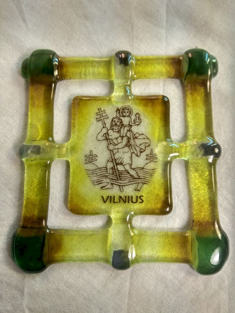 Vilnius , Lithuania, Vilnius in glass