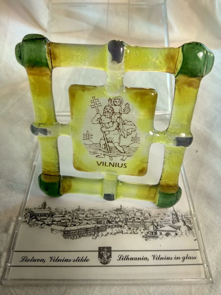 Vilnius , Lithuania, Vilnius in glass