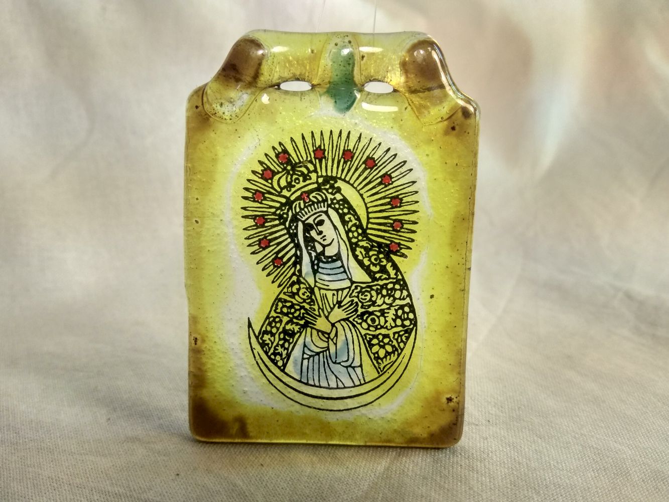 Mary Souvenir, Lithuania, Vilnius in Glass