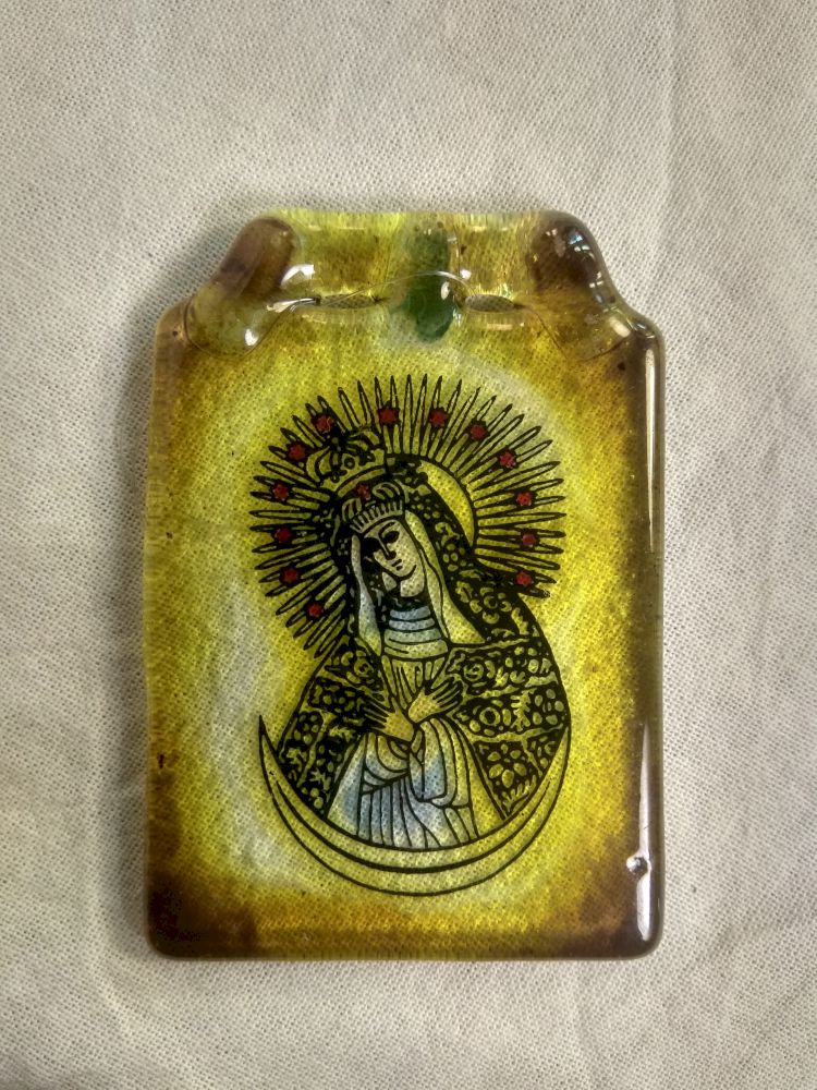 Mary Souvenir, Lithuania, Vilnius in Glass
