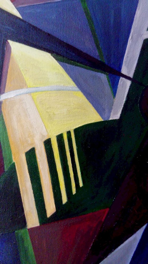 Abstract Still-life Painting 40x50cm.