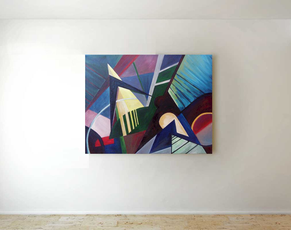 Abstract Still-life Painting 40x50cm.