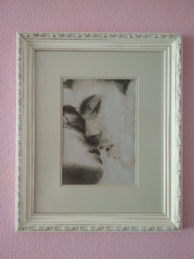 Embroidered painting