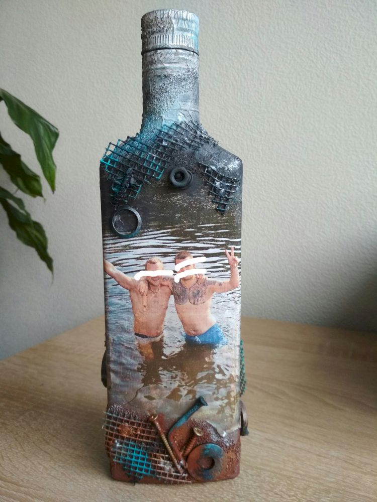 Decorated bottles