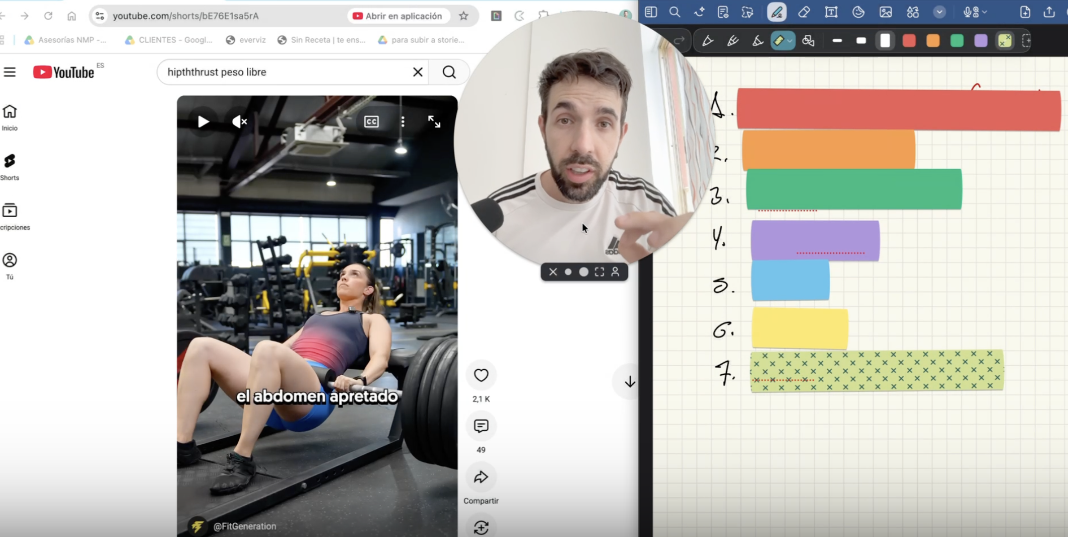 Cómo debes realizar un hipthrust