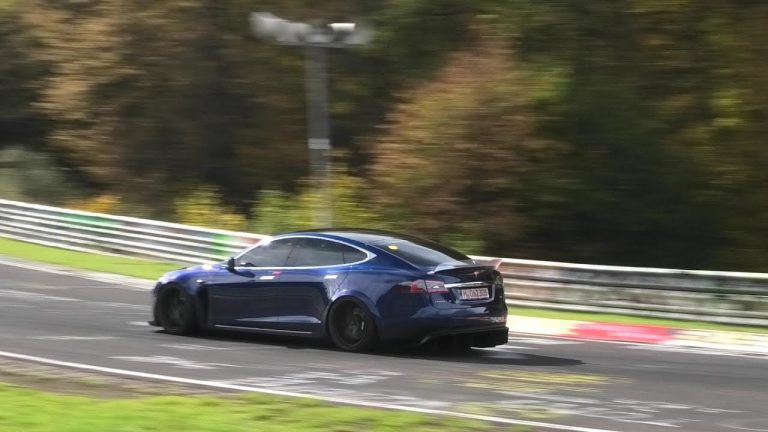 Uofficielt: Model S hurtigere end Taycan på Nürburgring 