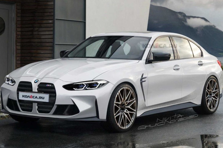 Uden camouflage: Sådan ser den nye BMW M3/M4 ud