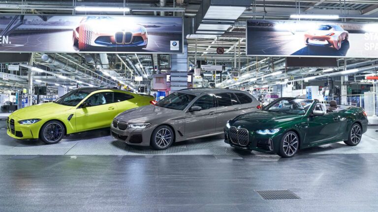 Kæmpegrillen kommer: Ny BMW M3/M4 er gået i produktion