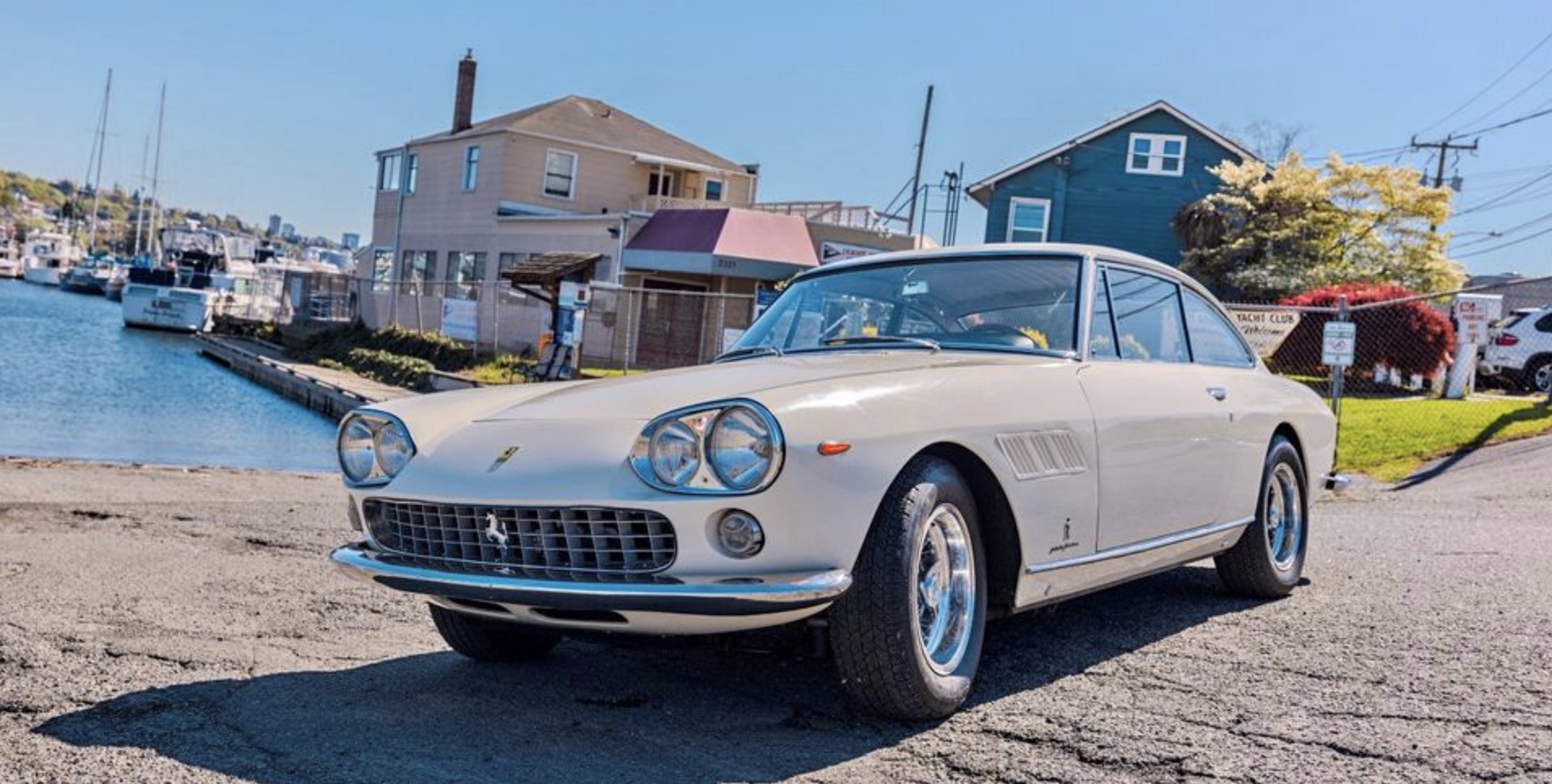 Enzo Ferraris firmabil er endt på Facebook Marketplace