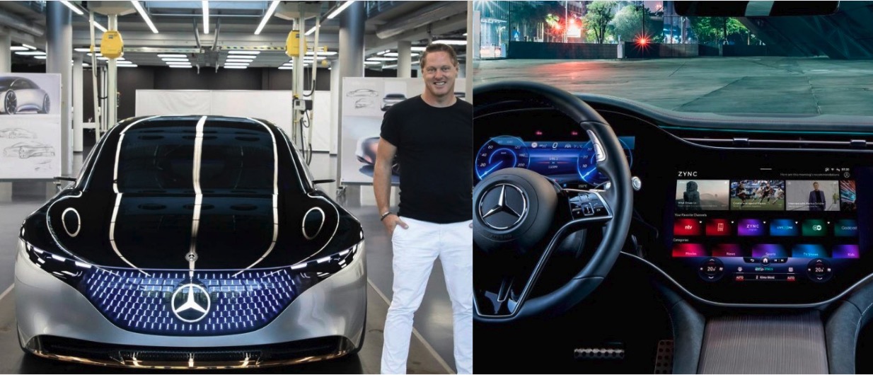 Store skærme er ikke længere fedt, siger Mercedes