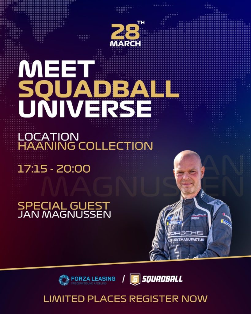 Introduktion til SquadBall-universet: En aften for passionerede bilentusiaster