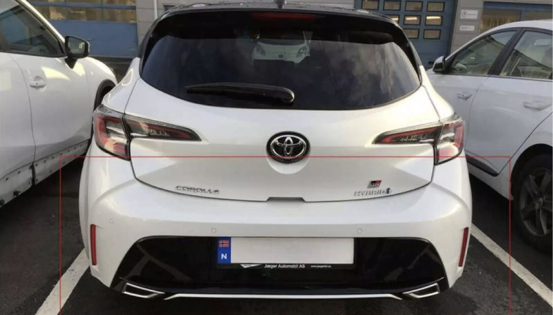 Kan du set det? Usynligt skadet Toyota koster 40.000 kroner