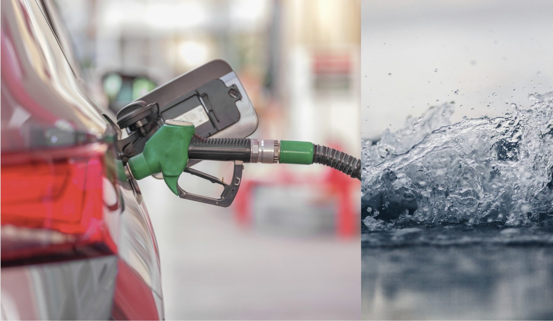 Bilister i chok: Benzin var 50 procent vand