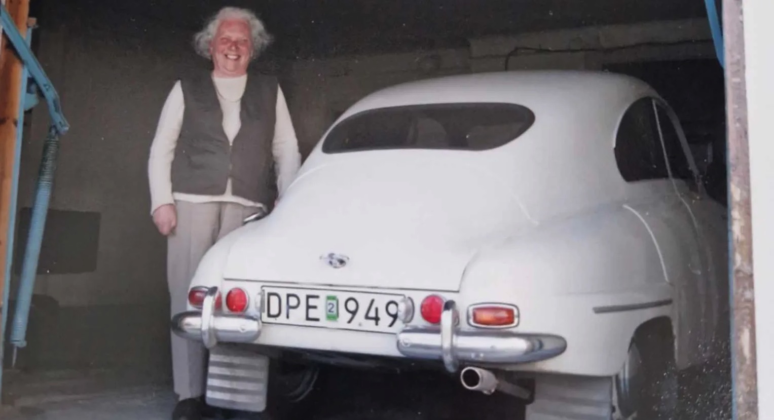 Ingrid ejede sin Saab med 28 hestekræfter i 70 år