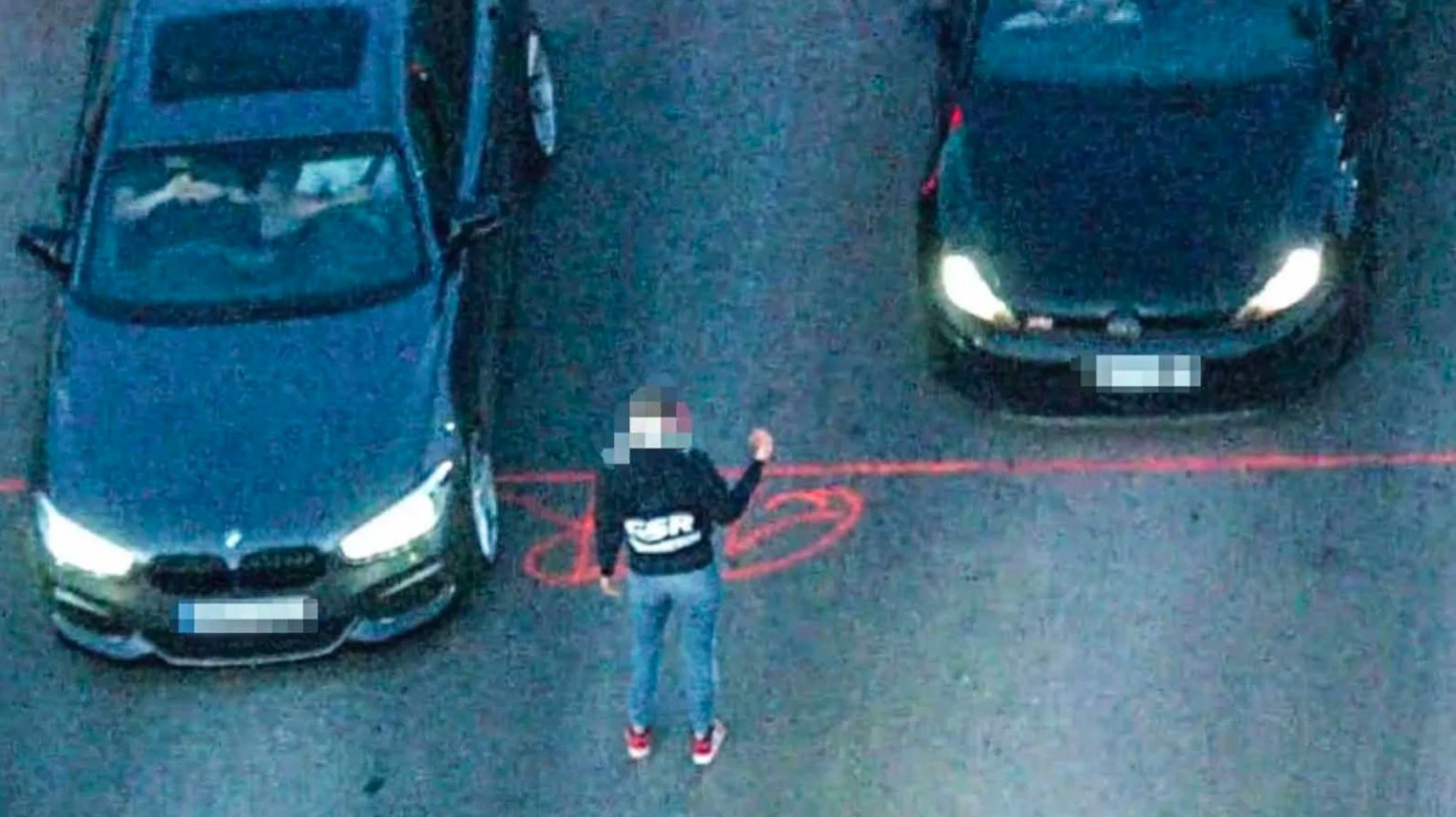 Afsløret af helikopter - 25-årig kvinde dømt for gaderæs