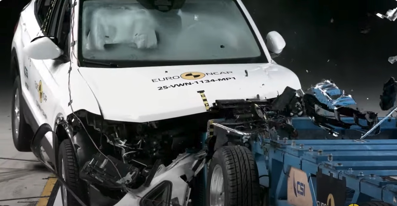 Populær Volkswagen får kun 3 stjerner af Euro NCAP